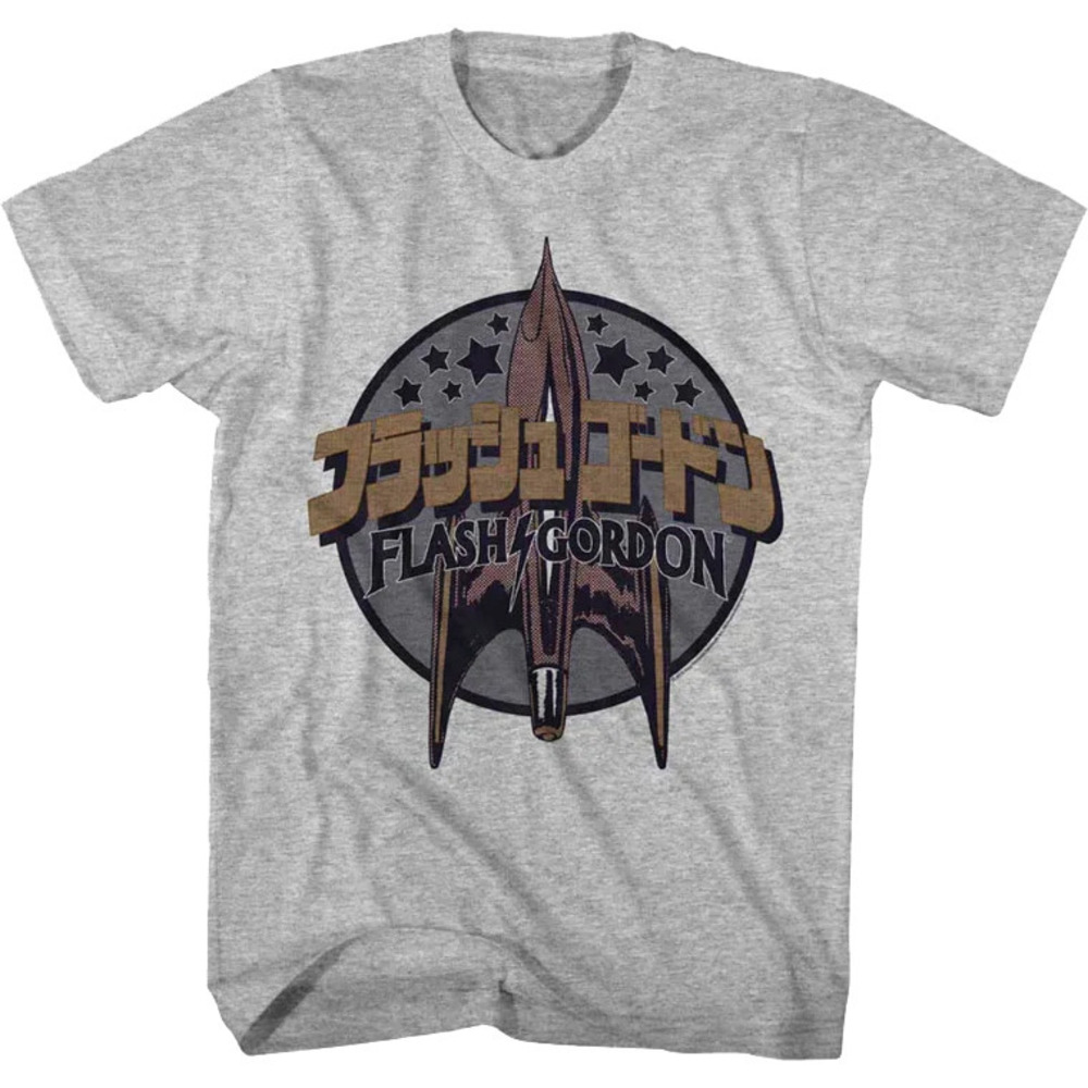 Japanese Text Flash Gordon Tshirt